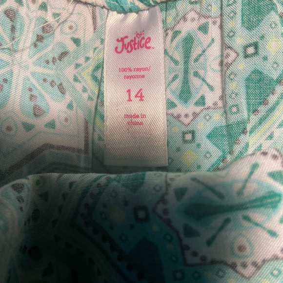 Justice spaghetti strap dress size 14 - Picture 2 of 3